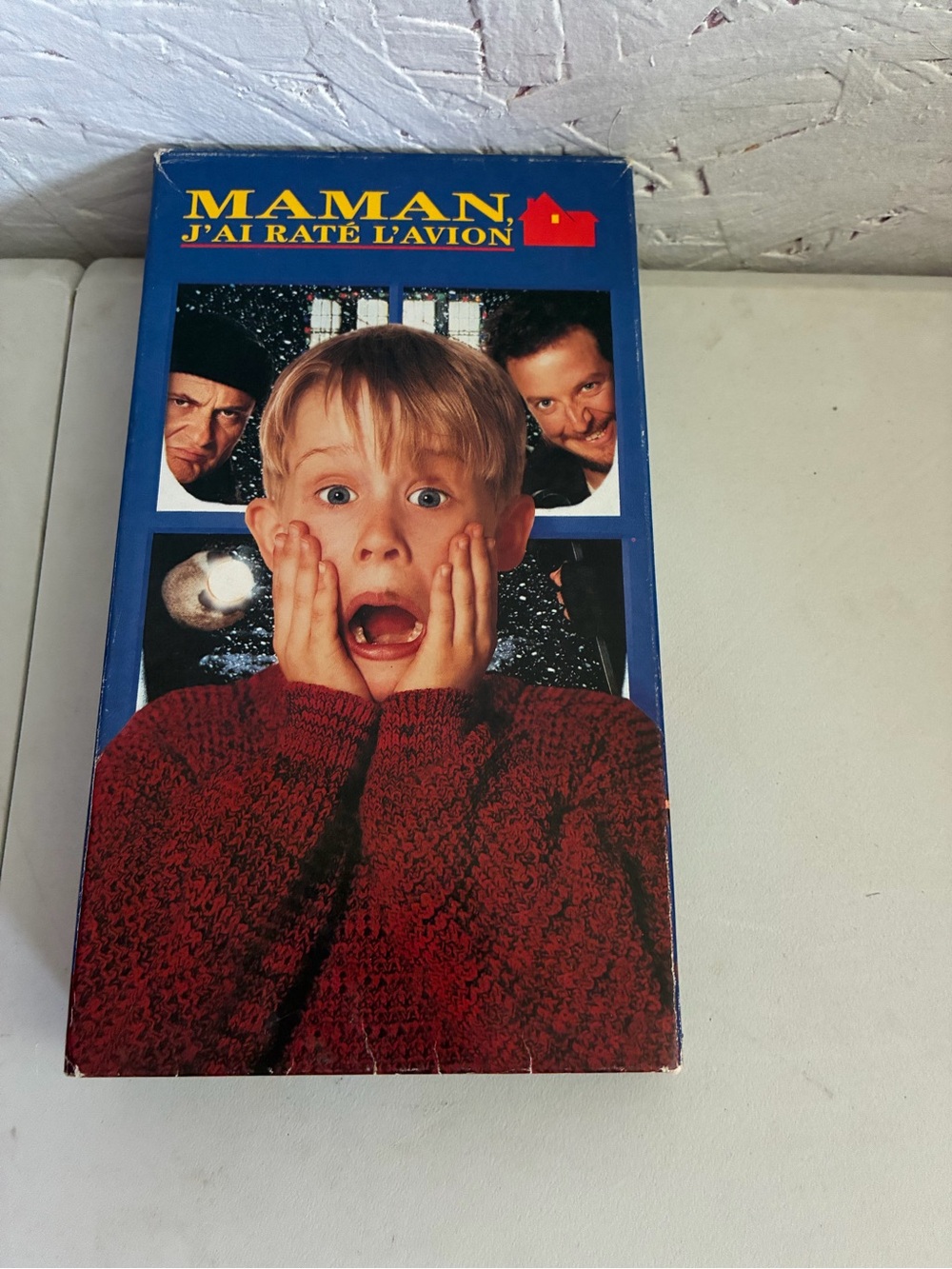 MAMAN J'AI RATÉ L'AVION (Home Alone) VHS - Blue Cover